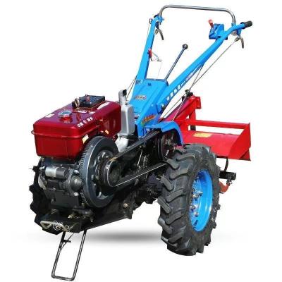 China Small Walking Farms Rotary Tractor Cultivator High Hp Multifunction Ditcher For Paddy Field And Dry Field for sale