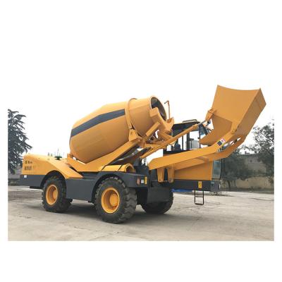 China Construction projects factory price hot sale mobile concrete self loading mixer machine for sale for sale