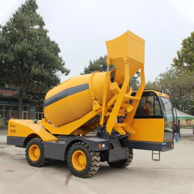 China Mobile Hotels SR4000 6000l Self Loading Mobile Concrete Mixer With Pump For Sale for sale