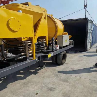 China Easy Operation C3 Concrete Pump Mini Diesel Powered Concrete Mixer Pump In Pakistan for sale