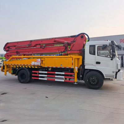 China Construction engineering diesel truck new mini mounted concrete pump truck price for sale sizes for sale