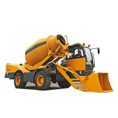 China Hotels China Portable Self Loading Diesel Concrete Mixer With Pump Machine For Sale for sale