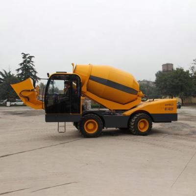 China Construction Industry Mini Crawler Self Loading Concrete Mixer With Diesel Concrete Mixer Price From Chinese Factory for sale