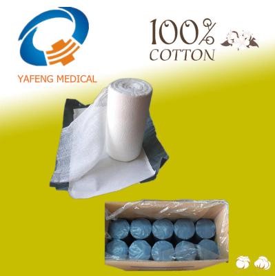 China With Or Without X-Ray Detectable Wire Hospital Gauze Rolls 36