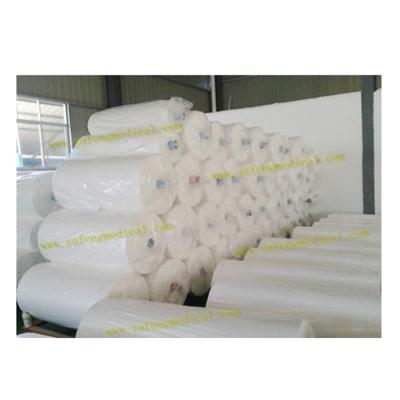 China Custimzed sizes accepted. Gauze Raw Material Huge Medical 100%Cotton Gauze Jumbo Roll Absorbent for sale