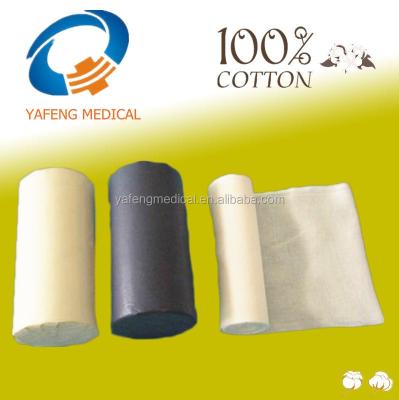 China With or without x-ray detectable surgical thread gauze roll 90 cm x 100 meters for sale