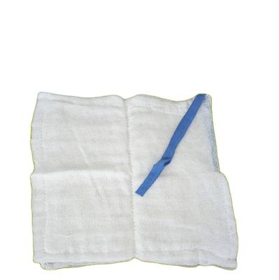 China 100% Pure Cotton Prewashed or Unwashed Lap Sponges Abdominal Pad Dressing for sale