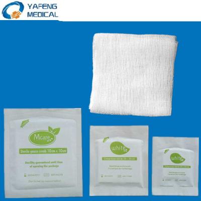 China With Or Without X-Ray Detectable Wire Gauze Pad Medical Sterile Absorbent Skin Pouch for sale