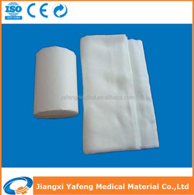 China With or without x-ray thread detectable medical 100% cotton zigzag surgical gauze with CE and ISO 13485 for sale