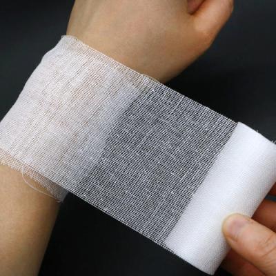 China Customized sizes accepted. Hot Seller Cotton Medical Dressing Gauze Precut Bandage for sale