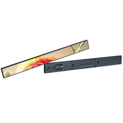 China 46.6 Inch Indoor Stretch Bar Display Screen LCD Bar Rack Digital Display/Edge Display/Wide Panel LCD Digital Signage for sale