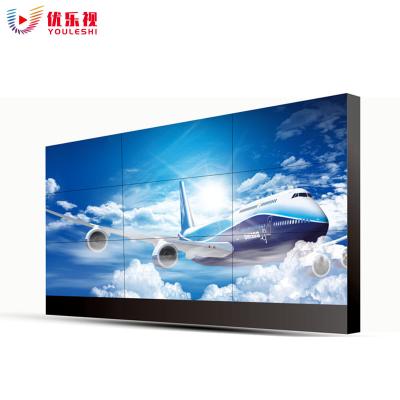 China Ultra Narrow Border 49inch 3.5mm Display Screen LCD Video Splicing Indoor High-definition Physical Advertising Seam Wall for sale