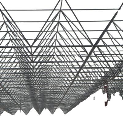 China Easy Assemble Truss Space Frame Stadium Roof Truss Frame Roof System for sale