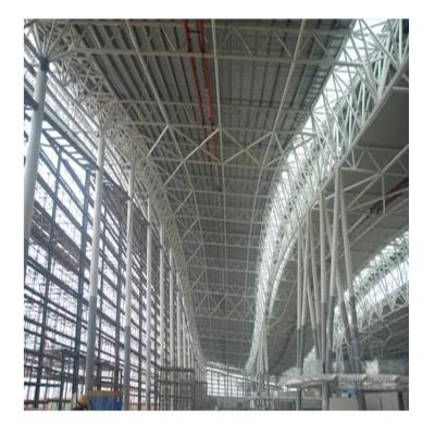 China Easy Assemble Lightweight Steel Truss Flat Roof Steel Trusses For Sale for sale