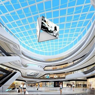 China Post Modern Windows House Skylight Glass Roof Electric Motorized Skylight Double Glazed Auto Skylighting for sale