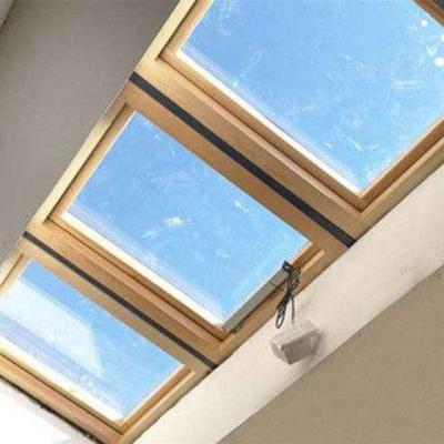 China Easy Assemble Sky Light Roof Tempered Glass Ventilation Skylight Aluminum Roof Windows Sizes for sale