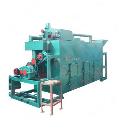 China Repair Shops Type Continuous Small Charcoal Machinery Powder Making Machine From Wood Sawdust Rice Husk for sale