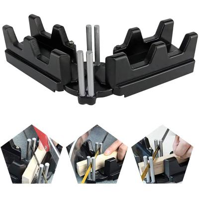 China 2-in-1 Plastic Miter Angle Gauge Cutting Tool Measuring Sawing Miter Kit for sale