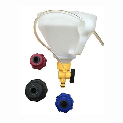 China Refill Coolant During Cooling System Bleeding Process Winmax Cooling System Bleeding Universal Coolant Fill Set for sale