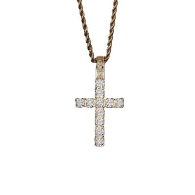 China Best Selling Hip Hop Cross Jewelry Necklace Chain Hip Hop Pendant Necklace for sale