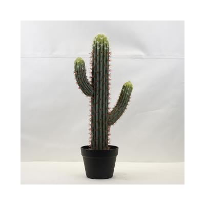 China Decorration Lifelike Artificial Cactus Plants Faux Cacti With Pot For Wholesale for sale