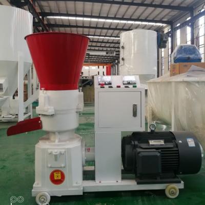 China Factory LM260 400~600kg/h electric poultry feed machine flat die animal feed pellet machine for sale for sale