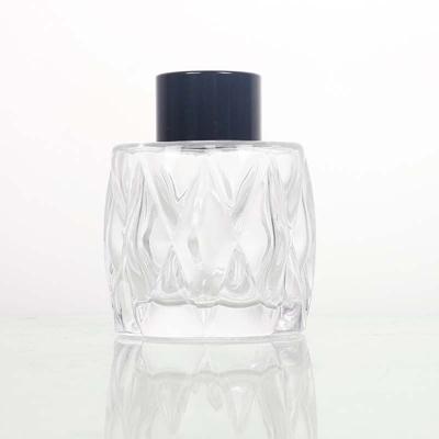 China Custom Aromatherapy Factory Aroma Diffuser Glass Bottle 80ml Supplying Perfume Bottle for sale