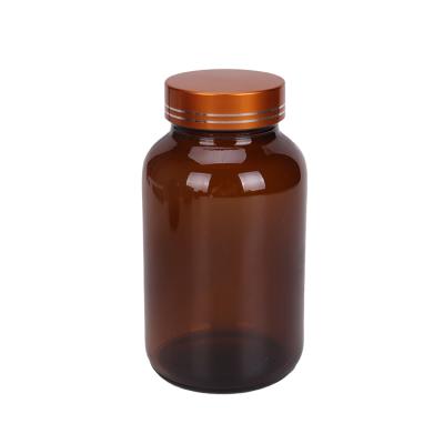 China Personal Care Health Supplement Packaging Bottle 60cc 75cc 100cc 150cc Glass Bottles Medicine Capsule Tablet Bottle for sale