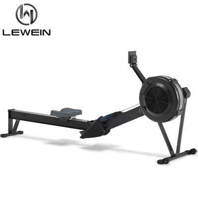 China New Design Universal Fitness Gym Equipment Air Rower Rowing Machine With Monitor for sale