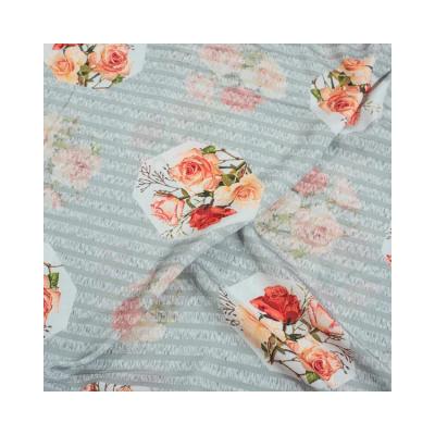 China DWDP Memory No MOQ Custom Printed Digital Fabric Floral Printing DWDP-Digital Fabric for sale