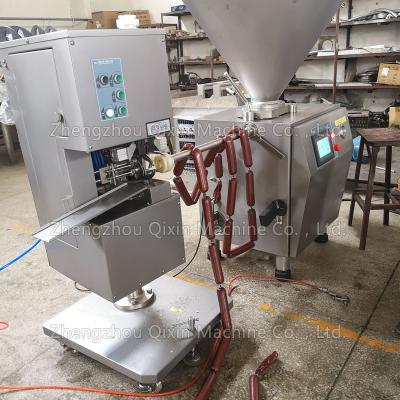 China Easily Operate Wholesale Pneumatic Sausage Clipper / Cutting Machine for sale