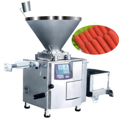 China Hotels 3000kg/h Automatic Vacuum Sausage Filling Machine Vacuum Sausage Filler Stuffer For Sale for sale