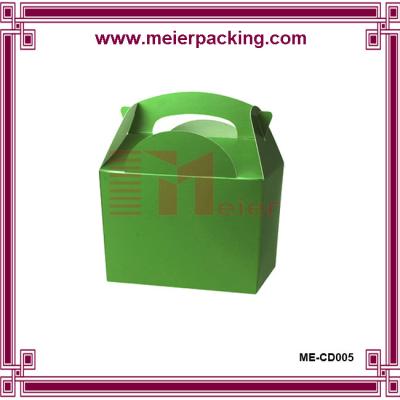 China Made-in-China 100% Recycled glossy green gable Boxes for take away products for sale