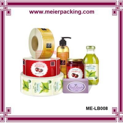 China Make your own die cut adhesive labels with quality mateirals and competitive price for health care for sale