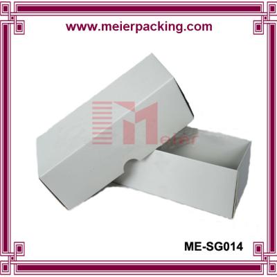 China white color custom made luxury sun glass paper box/high class sun glass with packaging box for sale