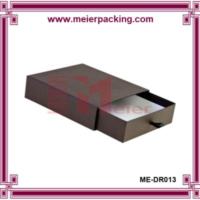 China Offset printing glossy black sliding drawer perfume paper box for sale for sale