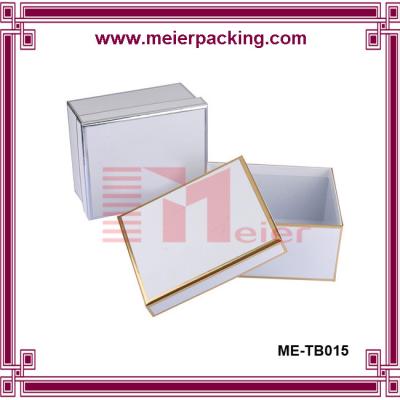 China Decorated book shaped rigid paper keepsake box with hot stamping frame wholesale for sale