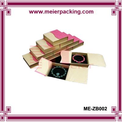 China FACTORY SUPPLIER CARDBOARD PAPER MAGNETIC JEWEL BOX WITH BLACK FOAM FOR BRACELET for sale