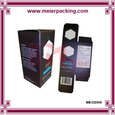 China Zhongshan new style paper printing UV logo packing box /carton with coated paper for comestic set for sale