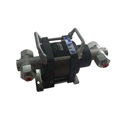 China Automotive Industry HYDR-STAR Dual Driven High Flow High Pressure Pneumatic Liquid Test Pump For Valve Testing for sale