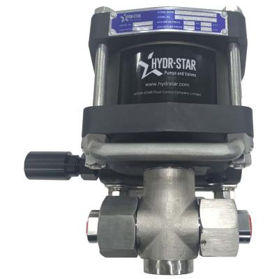 China HYDR-STAR 6 Inch 4000 PSI Automotive Industry Produced High Pressure Pneumatic Water Line Test Pump for sale