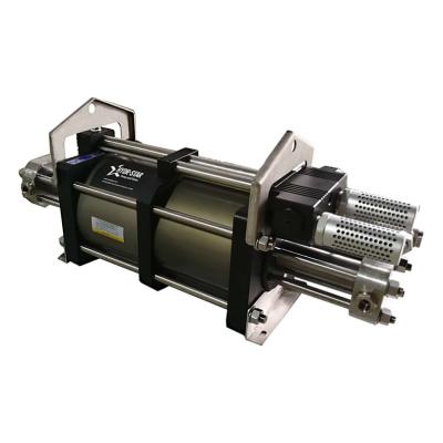 China Automotive Industry Factory Price HYDR-STAR AHP10-2D Dual 10 Inch Water Acting Pneumatic Driven Pressure Pump for sale