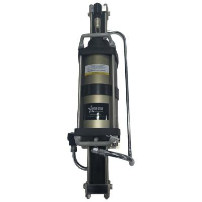 China High Quality Automotive Industry HYDR-STAR Dual Action Dual Driven Refilling Pneumatic Nitrogen or Helium Gas Booster Pump for sale