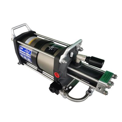 China Automotive Industry HYDR-STAR AGB06-2S-150 62-138 MPA Pressure Small Oil Free Pneumatic Oxygen Gas Booster Pump For Diving Use for sale