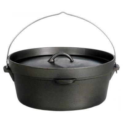 China Sustainable Cast Iron Dutch Oven Soup Pot for sale