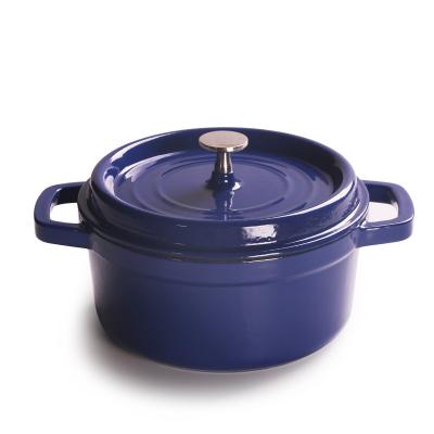 China Sustainable Cookware Enamel Cast Iron Dutch Oven Casserole for sale