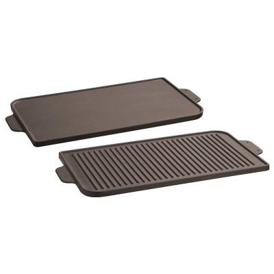 China Sustainable Cast Iron Griddle For Home Burner Stovetop Cookware Outdoor for sale