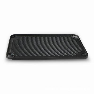 China Viable Striped Non Stick Cast Iron Barbecue Plate for sale