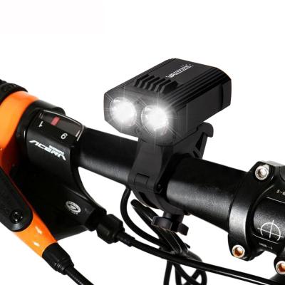 China Plastic Waterproof Bike Light 5 USB Rechargeable Waterproof 