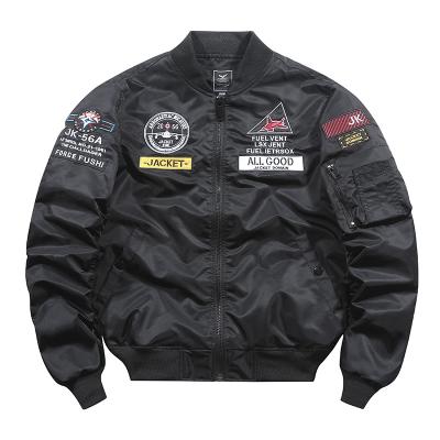 China QUICK DRY Embroidered Jacket Men's Bomber Brand Spring Tooling Motorcycle Baseball Top Plus Size Uniform for sale